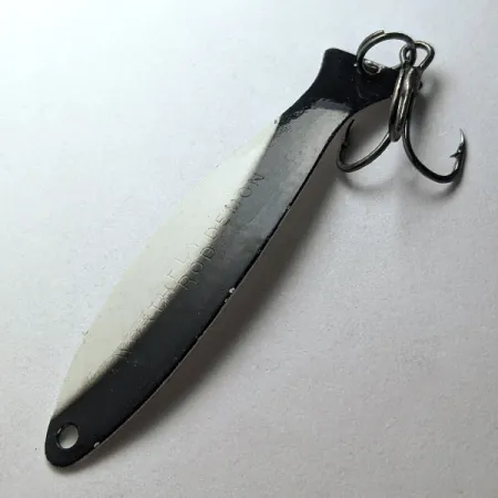 Worth Fly Rod Demon, 2,5g, Nero/Bianco/Nichel, Cucchiaino #23175