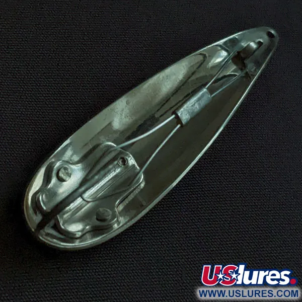 Weedless Bait Company FISHTRAP, rosso/bianco/nichel, 8,5g, Cucchiaino Antialga #23191