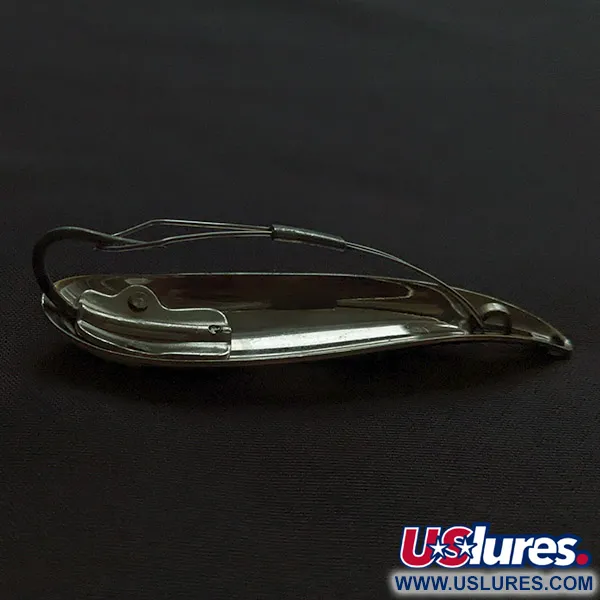 Weedless Bait Company FISHTRAP, rosso/bianco/nichel, 8,5g, Cucchiaino Antialga #23191