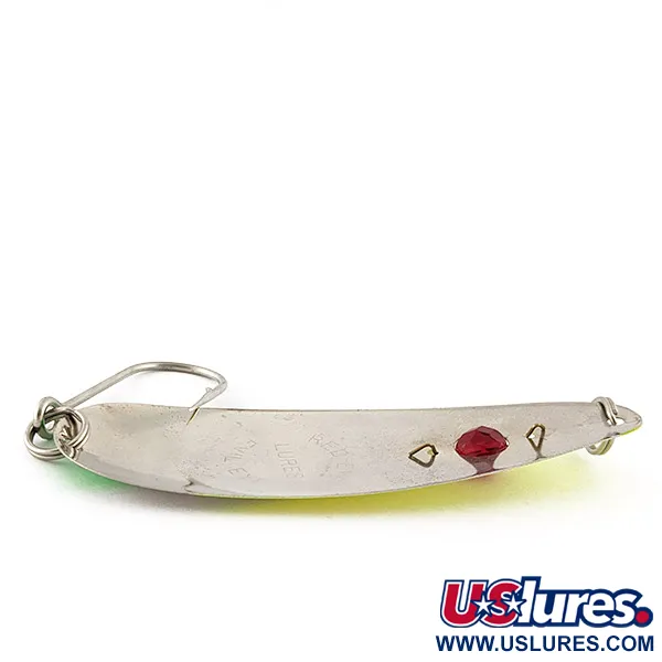 Red Eye Lures Evil Eye, 9g, giallo/verde/nickel, ondulante #23219