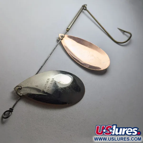 Pflueger Indiana, 14g, Nichel/Rame, Tandem Spinner #23235