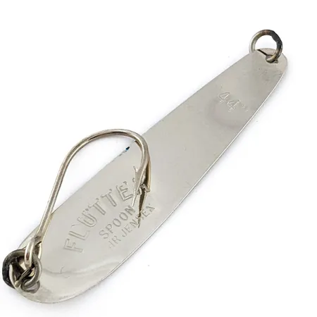 Luhr Jensen Flutter Spoon 44, 4g, nickel/blue, Ondulante #23239