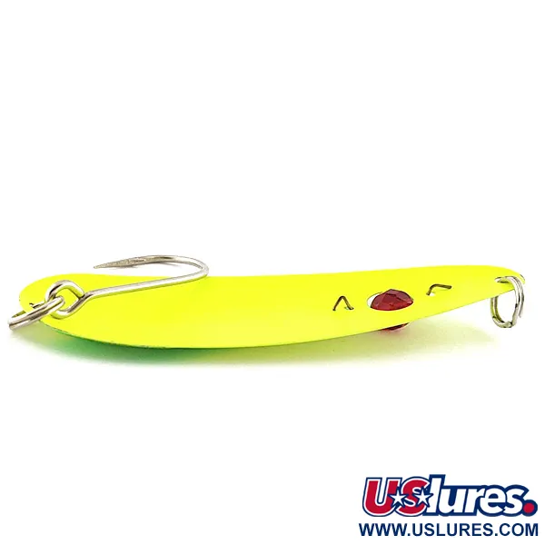 Red Eye Lures Red Eye Evil Eye, 9g, Giallo/Verde, Ondulante #23258