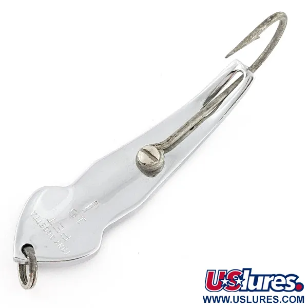 Tony Accetta Pet Spoon 15, 28g Nichel, Ondulante #23265