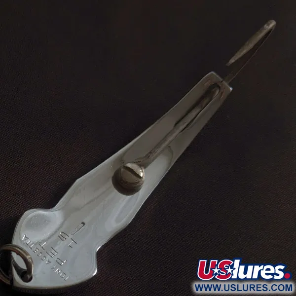 Tony Accetta Pet Spoon 15, 28g Nichel, Ondulante #23265