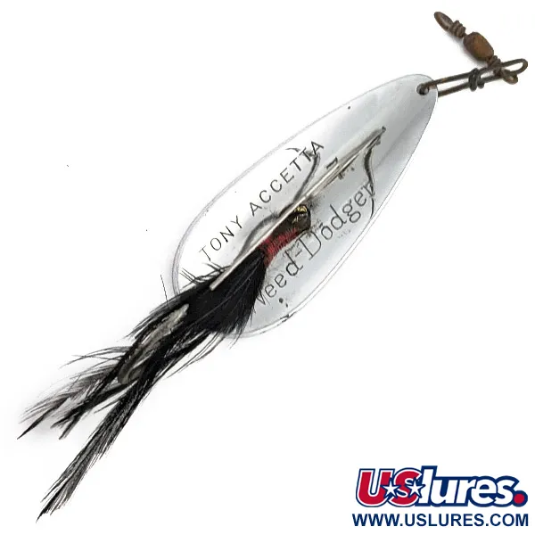 Tony Accetta Weed Doger, 21g nichel, ondulante #23270