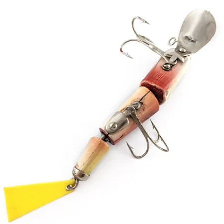 Bud Stewart Jointed Wood, 10g, Verde a scaglie, Esca Vintage #23311