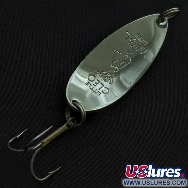 Seneca Little Cleo (Hula Girl), 1/2oz Nichel/Rosso, Cucchiaino Ondulante #23334