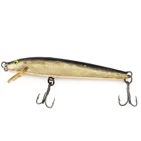 Rapala Original Floater F9, 4g, Colore S (Silver), Esca Galleggiante #23340