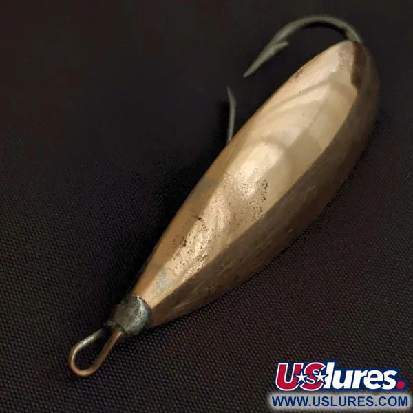 Johnson Silver Minnow Weedless, 9g, rame/argento, Spoon ondulante #23351
