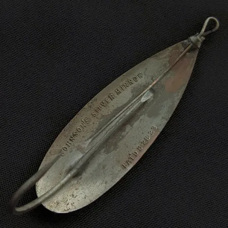 Johnson Silver Minnow Weedless, 9g, rame/argento, Spoon ondulante #23351