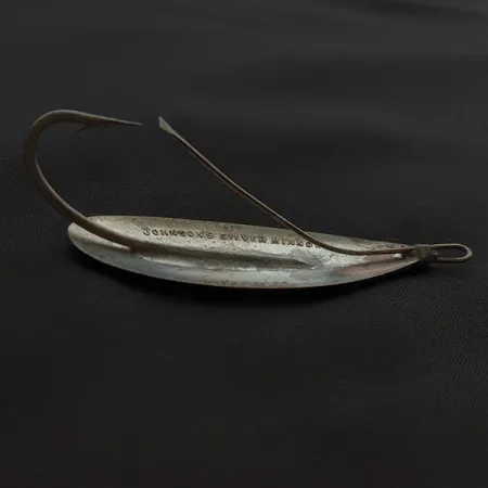 Johnson Silver Minnow Weedless, 9g, rame/argento, Spoon ondulante #23351