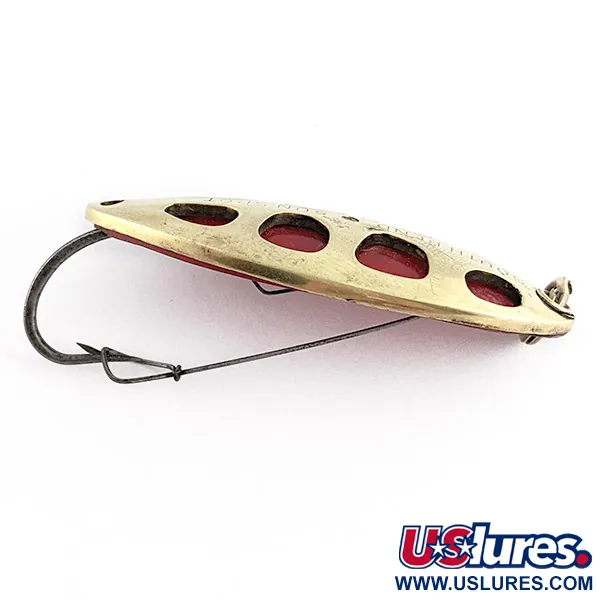 South Bend Sun Spot, 14g Oro/Rosso, Ondulante #23358