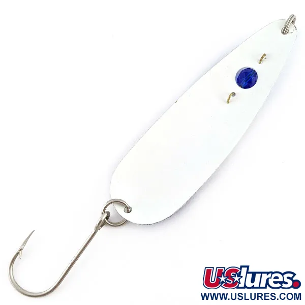 Red Eye Lures Red Eye Evil Eye, 9g bianco/blu, Ondulante #23367