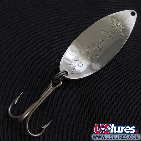 Seneca Little Cleo (Hula Girl), nichel/blu, 21g, ondulante #23380