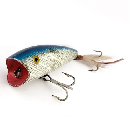 Herter's Popper, 21g argento/blu, esca topwater #23426