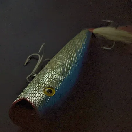 Herter's Popper, 21g argento/blu, esca topwater #23426