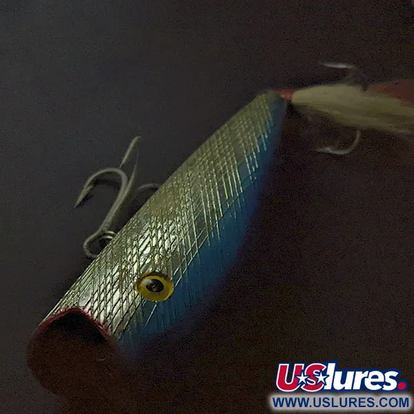 Herter's Popper, 21g argento/blu, esca topwater #23426