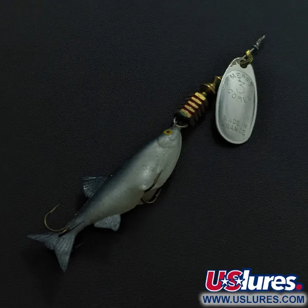 Mepps Comet 3 Mino, Argento, 9g, Cucchiaino Rotante #23428