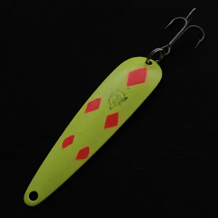 Eppinger Dardevle Flutter Chuck #3100, 9,5g, Five of Diamonds, Ondulante #23470