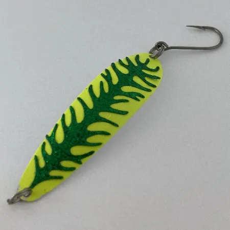 The Producers Hookster Totem #4, 8g, Giallo e Verde Glitter, Cucchiaino #23480