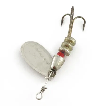 Shakespeare Jet, Argento e Verde, 4g, Cucchiaino Rotante #23505