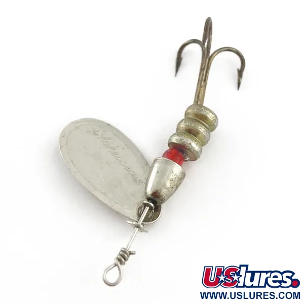 Shakespeare Jet, Argento e Verde, 4g, Cucchiaino Rotante #23505