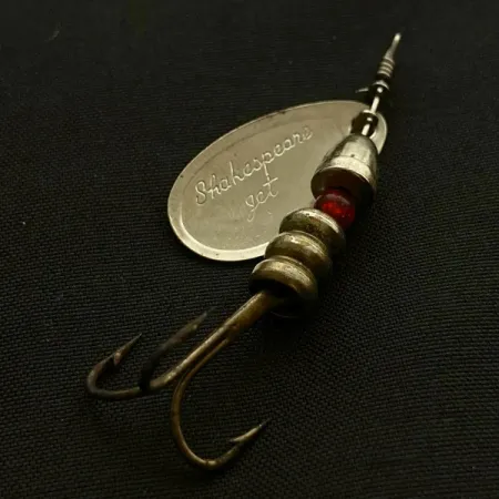 Shakespeare Jet, Argento e Verde, 4g, Cucchiaino Rotante #23505