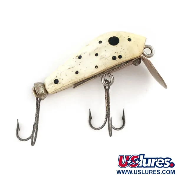 Paul Bunyan Dyna-mite, 11g Crema a Pois, Esca Vintage #23512