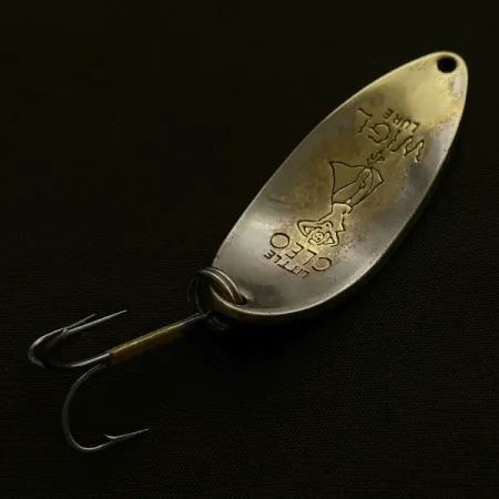 Little Cleo (Hula Girl), 14g Nichel/Oro, Cucchiaino Ondulante #23514