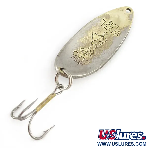 Little Cleo (Hula Girl), 14g Nichel/Oro, Cucchiaino Ondulante #23514