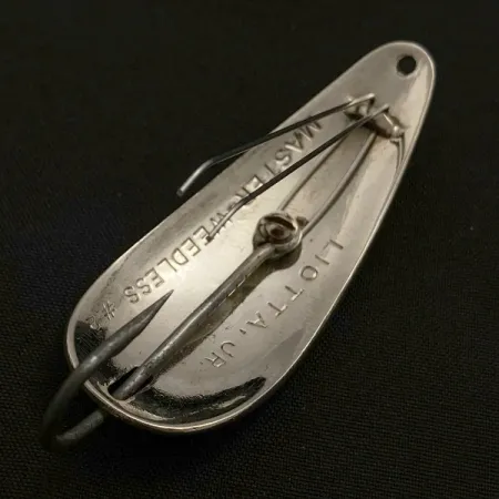 Liotta Jr Master Weedless, 11g, Nickel, Cucchiaino Ondulante #23532