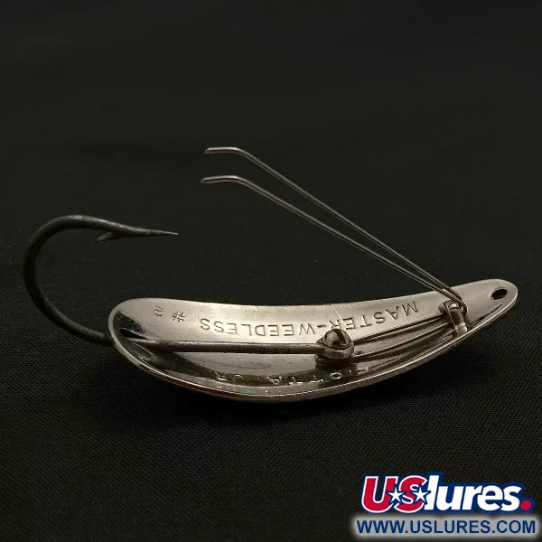 Liotta Jr Master Weedless, 11g, Nickel, Cucchiaino Ondulante #23532