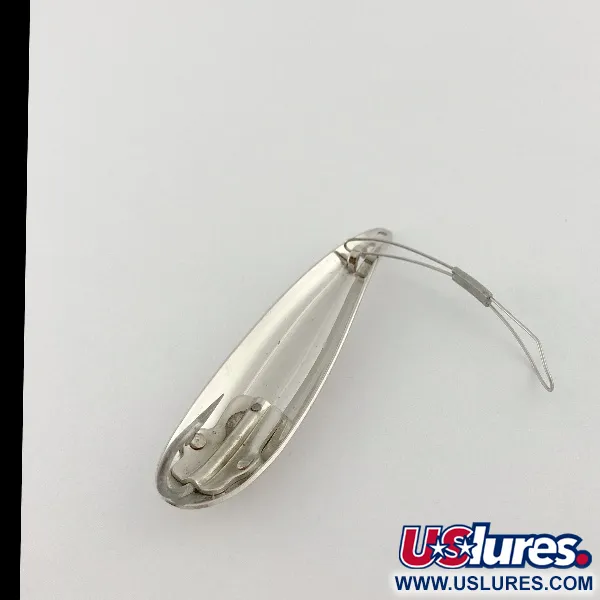 Weedless Bait Company FISHTRAP, Argento, 8.5g, Cucchiaino Ondulante Antialga #23533