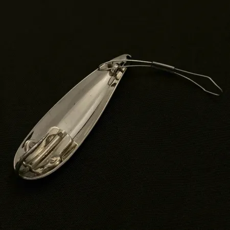 Weedless Bait Company FISHTRAP, Argento, 8.5g, Cucchiaino Ondulante Antialga #23533