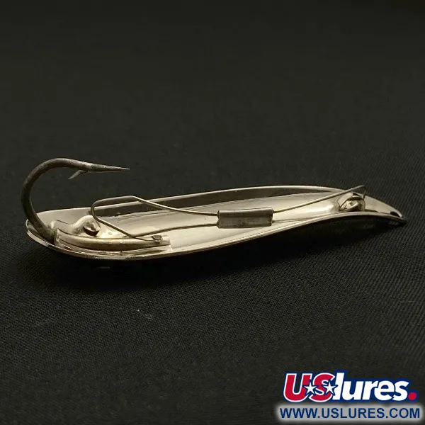 Weedless Bait Company FISHTRAP, Argento, 8.5g, Cucchiaino Ondulante Antialga #23533