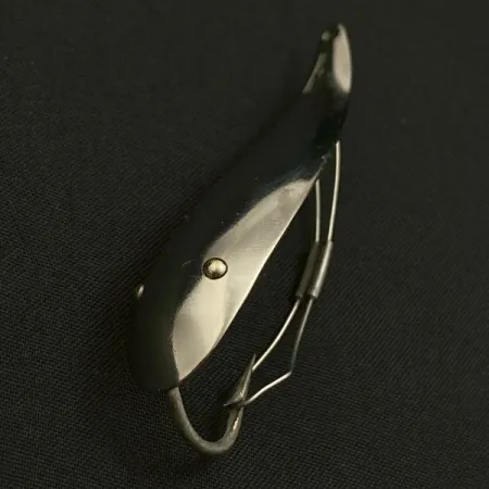 Weedless Bait Company FISHTRAP, Argento, 8.5g, Cucchiaino Ondulante Antialga #23533