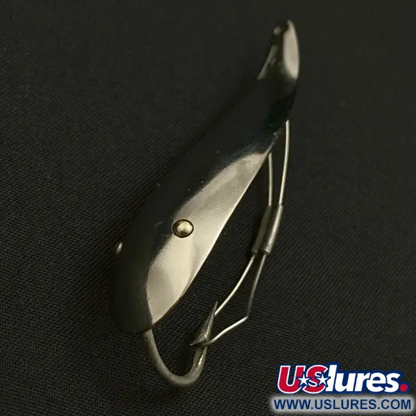 Weedless Bait Company FISHTRAP, Argento, 8.5g, Cucchiaino Ondulante Antialga #23533