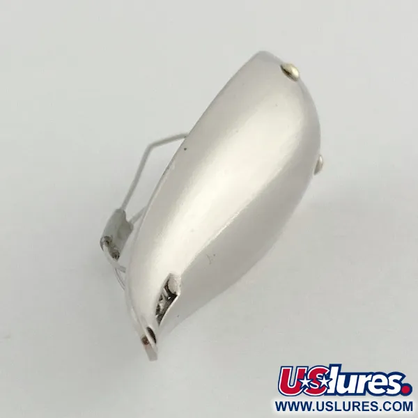 Weedless Bait Company FISHTRAP, Argento, 8.5g, Cucchiaino Ondulante Antialga #23533