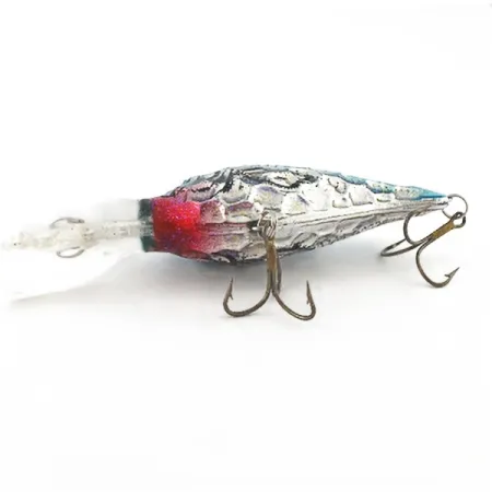Renosky Deep Dive Honeycomb Rattl shad, 12g, Argento/Blu, Esca Artificiale #23542