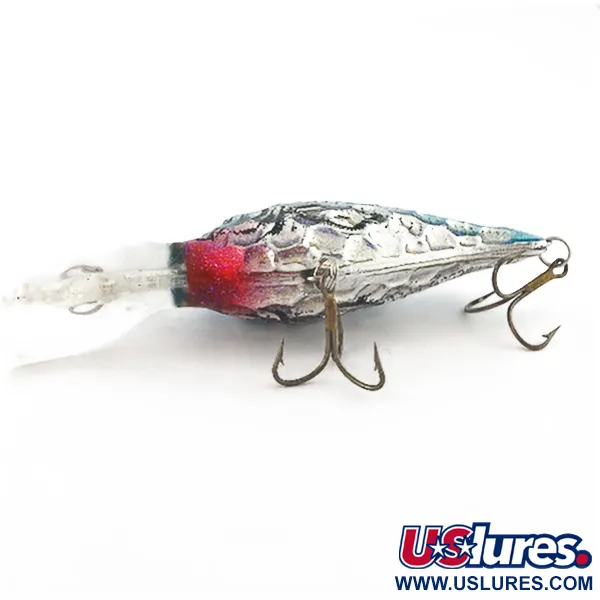 Renosky Deep Dive Honeycomb Rattl shad, 12g, Argento/Blu, Esca Artificiale #23542