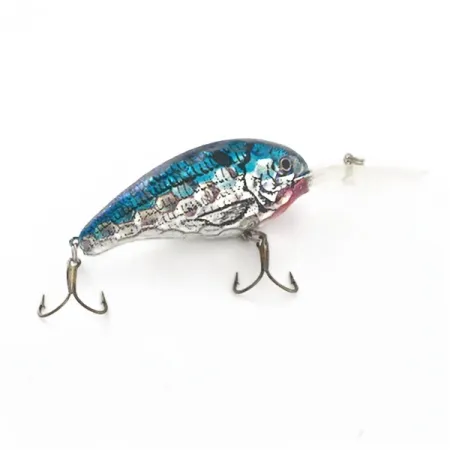 Renosky Deep Dive Honeycomb Rattl shad, 12g, Argento/Blu, Esca Artificiale #23542