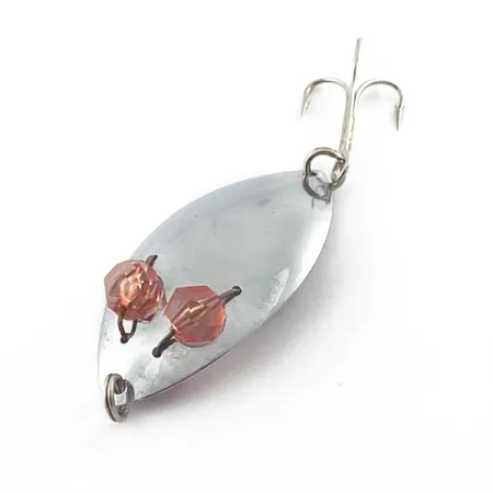 Herter's Glass Eye Spoon, Nickel e Occhi Rossi, 11g, Ondulante #23555