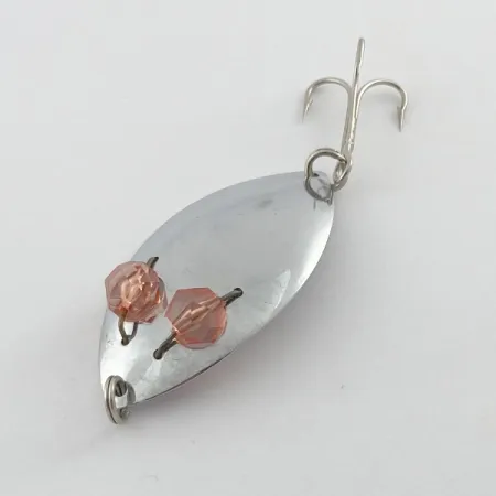 Herter's Glass Eye Spoon, Nickel e Occhi Rossi, 11g, Ondulante #23555