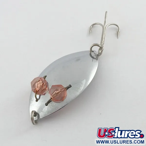 Herter's Glass Eye Spoon, Nickel e Occhi Rossi, 11g, Ondulante #23555