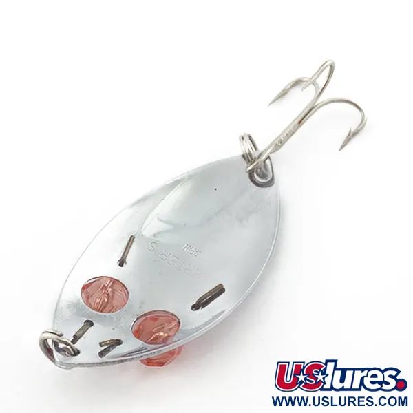 Herter's Glass Eye Spoon, Nickel e Occhi Rossi, 11g, Ondulante #23555