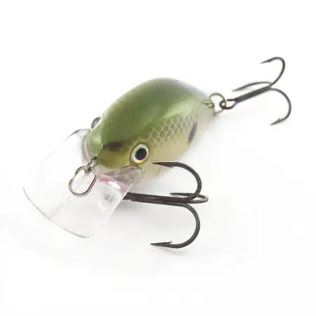 Strike King KVD 1.5 Silent square bill, Olive Sexy Shad, 12g, Crankbait #23556