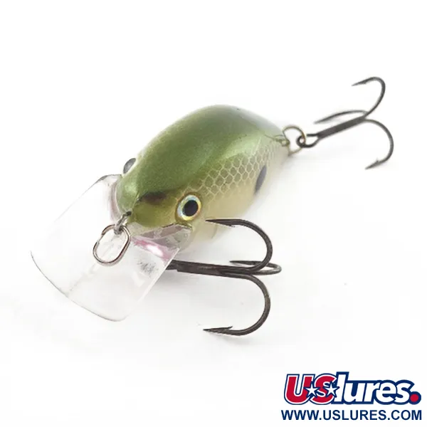 Strike King KVD 1.5 Silent square bill, Olive Sexy Shad, 12g, Crankbait #23556