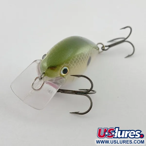 Strike King KVD 1.5 Silent square bill, Olive Sexy Shad, 12g, Crankbait #23556