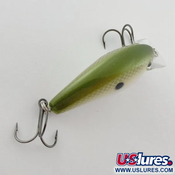 Strike King KVD 1.5 Silent square bill, Olive Sexy Shad, 12g, Crankbait #23556